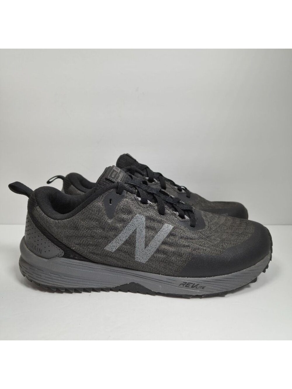 New Balance Nitrel V3 MTNTRLB3 Men's Black/Grey All Terrain Sneakers US Sz 8 W4E